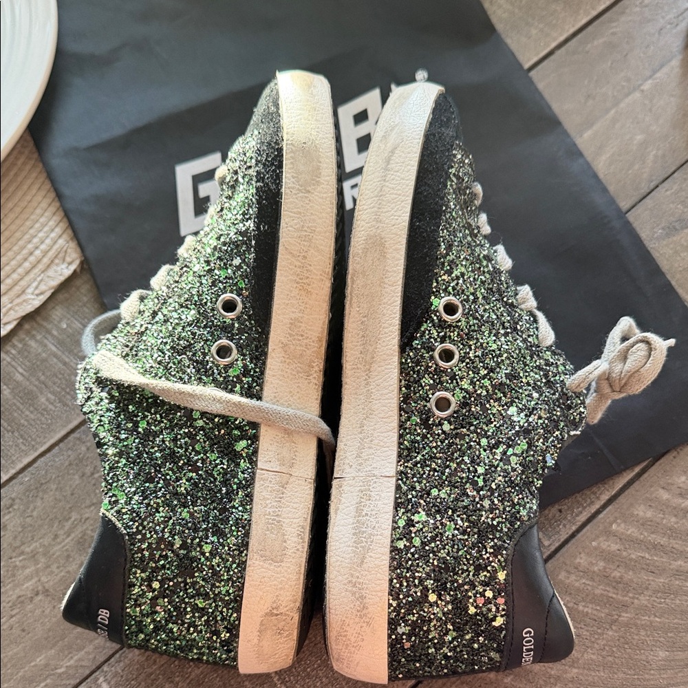 Golden Goose Sneakers - Black and Light Blue - Picture 5 of 10